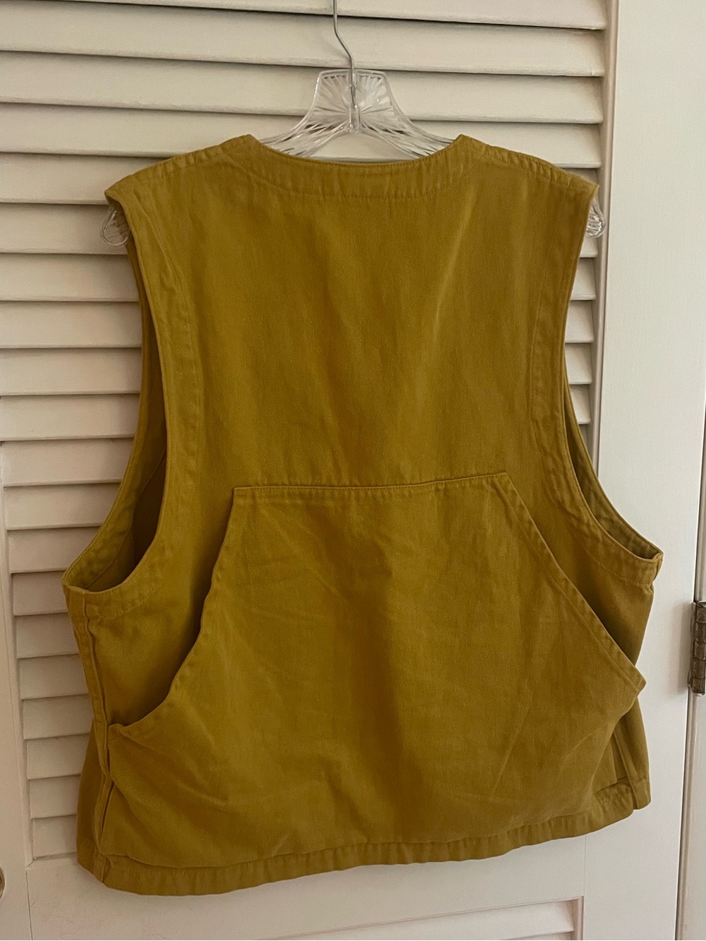 Jungmaven Falcon Vest Size Large Mustard Color EUC - Picture 3 of 5